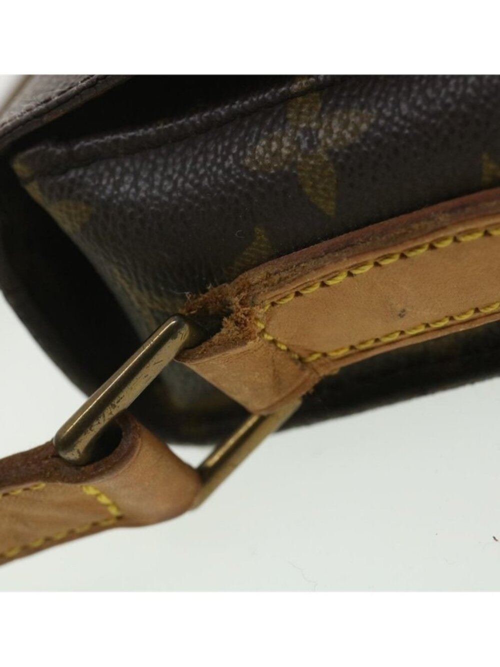 Authentic LOUIS VUITTON Monogram Saint Cloud GM Shoulder Bag M51242 LV - Picture 16 of 16